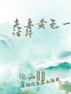 夫妻黄色一级生活片