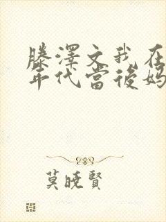 滕泽文我在八零年代当后妈