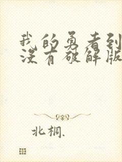 我的勇者到底有没有破解版