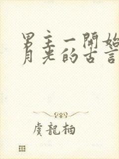 男主一开始有白月光的古言