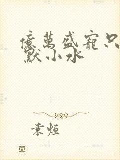 亿万盛宠只为你 默小水