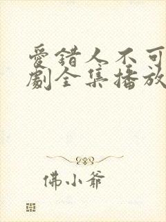 爱错人不可怕短剧全集播放