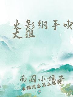 火影纲手吃雷影大狙