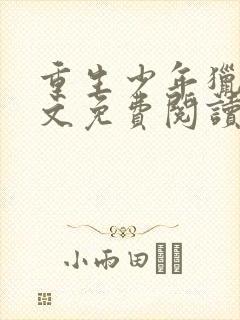 重生少年猎美全文免费阅读