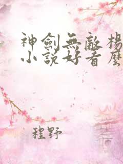 神剑无敌杨小天小说好看么