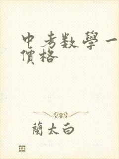 中考数学一对一价格