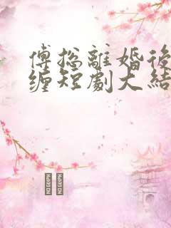 傅总离婚后别纠缠短剧大结局