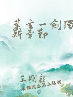 叶玄一剑独尊最新章节