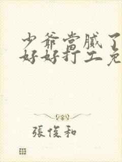 少爷当腻了只想好好打工免费