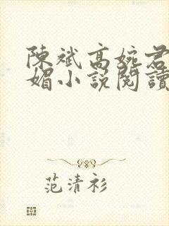 陈斌高婉君赵心媚小说阅读