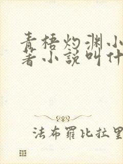 青梧灼渊小说原著小说叫什么名字