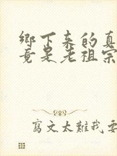 乡下来的真千金竟是老祖宗免费