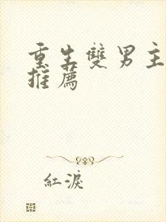 重生双男主小说推荐