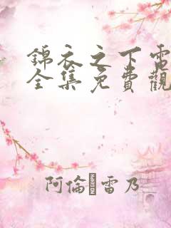 锦衣之下电视剧全集免费观看策驰影院