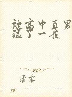 被高中直男室友猛了一夜