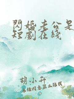 闪婚老公是总裁短剧在线