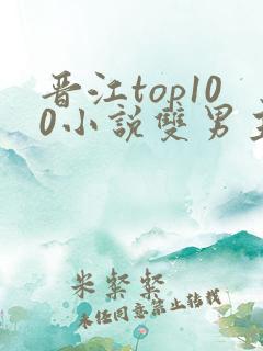 晋江top100小说双男主