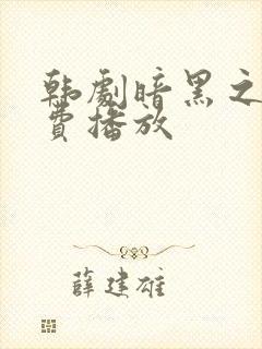 韩剧暗黑之夜免费播放