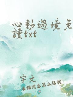 心动过境免费阅读txt
