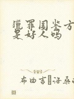 猎罪图鉴方先生是好人吗