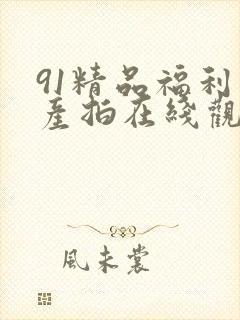 91精品福利自产拍在线观看