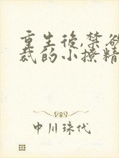 重生后,禁欲总裁的小撩精甜疯了