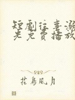 短剧往事溺在月光免费播放