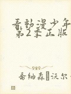 看动漫少年骇客 第2季正版