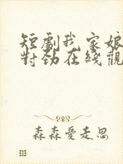 短剧我家娘子不对劲在线观看