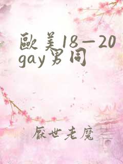 欧美18—20gay男同