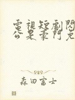 电视短剧闪婚老公是豪门免费观看