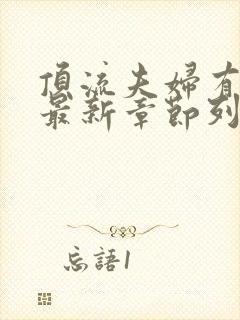 顶流夫妇有点甜最新章节列表