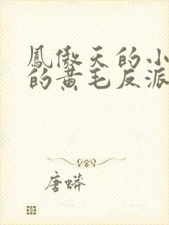 凤傲天的小说里的黄毛反派也想要幸福漫画