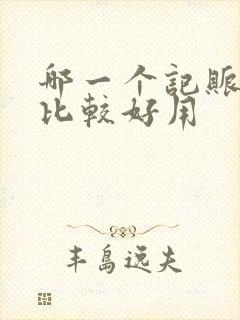 哪一个记账软件比较好用