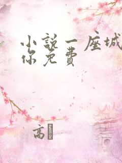 小说一座城在等你免费