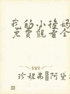 我的小后妈韩剧免费观看全集高清