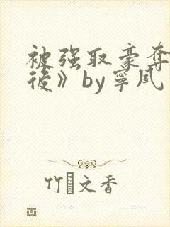 被强取豪夺多年后》by宁夙