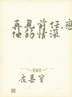 再见前任,恋上他的情深