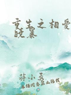 重生之相爱相杀 晓暴