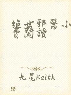 绝世邪医小说免费阅读