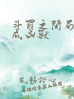 斗罗之开局穿越成凶兽