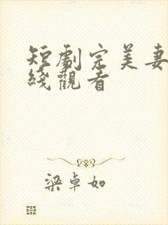 短剧完美妻子在线观看