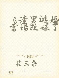 《渣男逃婚,我当场改嫁了》