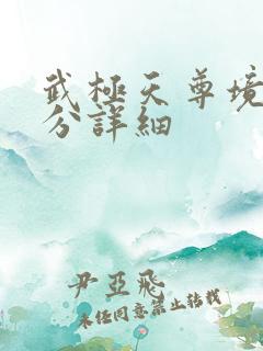 武极天尊境界划分详细