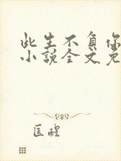 此生不负你情深小说全文免费阅读