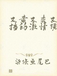 又黄又爽又无遮挡的激情视频