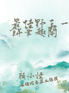 最佳野王一坨薯饼笔趣阁