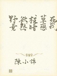 野欲校草死对头竟然暗恋我小说免费阅读