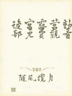 后宫露营动漫全部免费观看