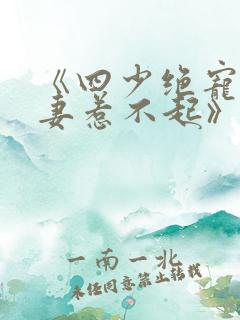 《四少绝宠:小妻惹不起》